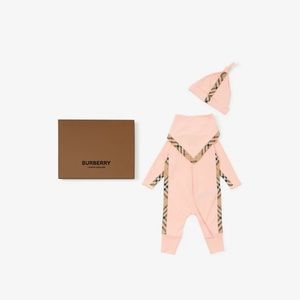 Cotton Blend Three-piece Baby Gift Set